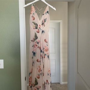 Jenny yoo floral dress size 2 worn once
